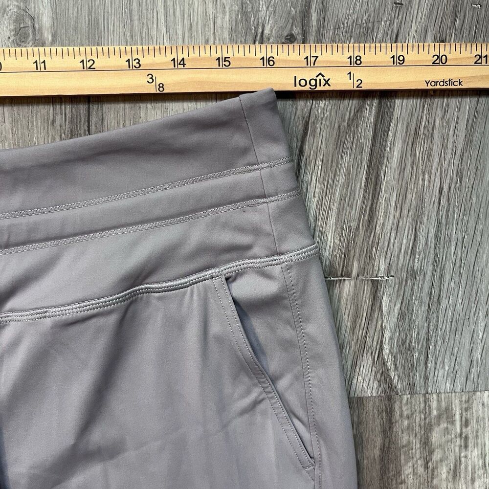 NWT Halara Women’s Gray Jogger Pants XL Drawstring Pockets Stretch Athleisure - Picture 6 of 7